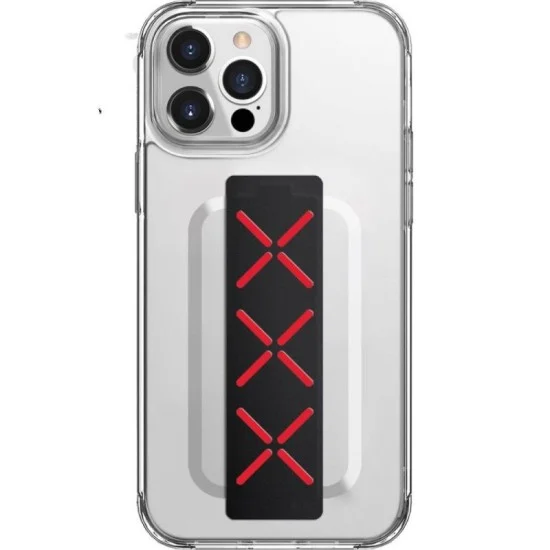 Viva Madrid Loope Clear Case For IPhone 13 Pro max - red